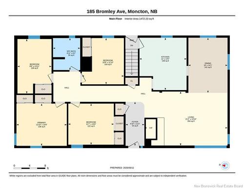 185 Bromley Ave, Moncton, NB 