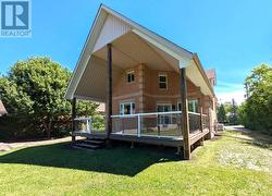 Clear railings on back deck and front porch! - 
