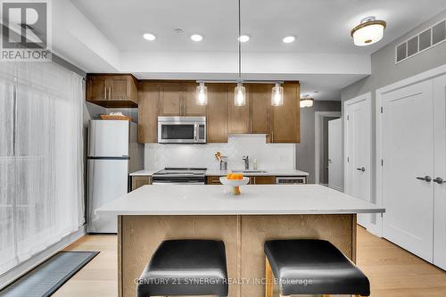 201 - 615 Longfields Drive, Ottawa, ON - Indoor Photo Showing Kitchen With Upgraded Kitchen