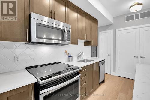201 - 615 Longfields Drive, Ottawa, ON - Indoor Photo Showing Kitchen With Upgraded Kitchen