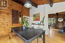 Leads to the kitchen - 