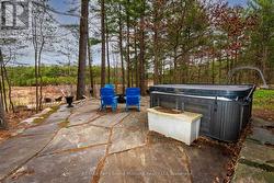 Overlooking the forest and greenspace - 