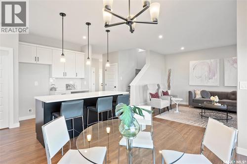 10 Vancouver Crescent, Pilot Butte, SK - Indoor Photo Showing Dining Room