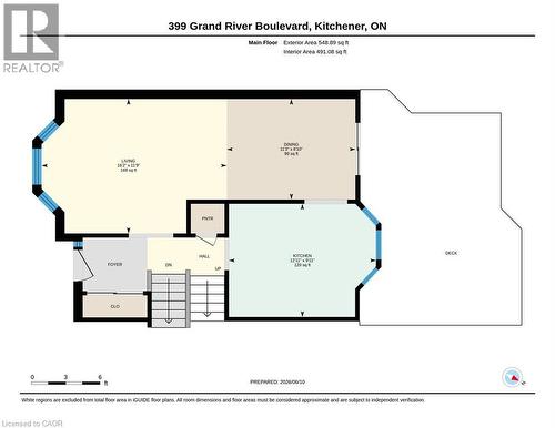 Floor plan - 399 Grand River Boulevard, Kitchener, ON 
