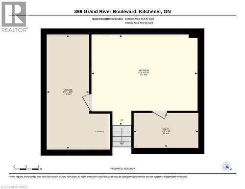 Floor plan - 399 Grand River Boulevard, Kitchener, ON 