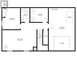 Basement Floor Plan - 