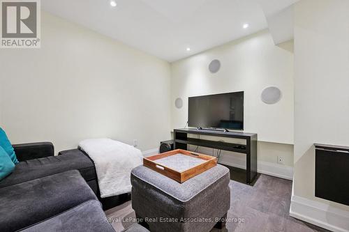 Surround sound in basement - 3084 Kilbride Crescent, Mississauga, ON 