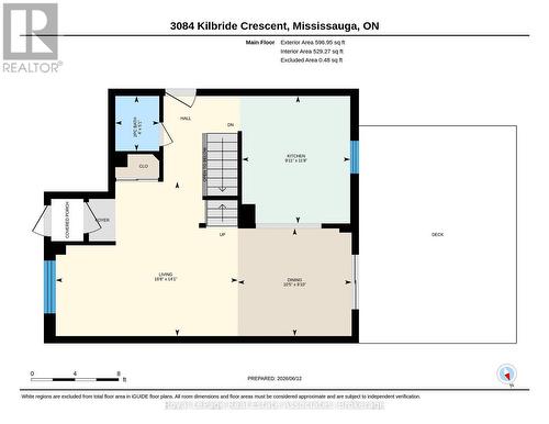 Main level - 3084 Kilbride Crescent, Mississauga, ON 