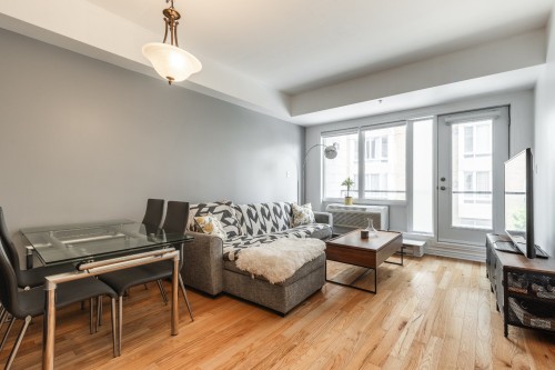 Living Room - 209-825 Boul. René-Lévesque E., Montréal (Ville-Marie), QC 