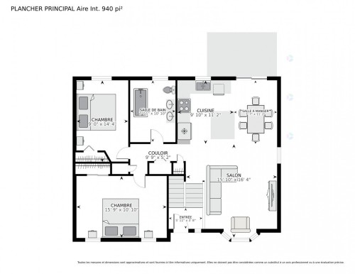Plan (croquis) - 137 Rue Raphaël, Saint-Jérôme, QC 