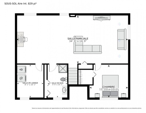 Plan (croquis) - 137 Rue Raphaël, Saint-Jérôme, QC 