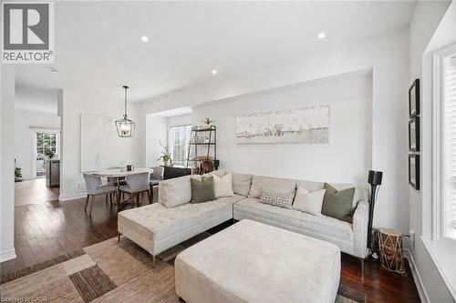 Virtually Staged - 5035 Bidwell Common, Burlington, ON - Indoor Photo Showing Living Room