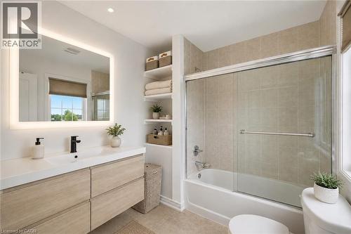 Virtually Edited - 5035 Bidwell Common, Burlington, ON - Indoor Photo Showing Bathroom
