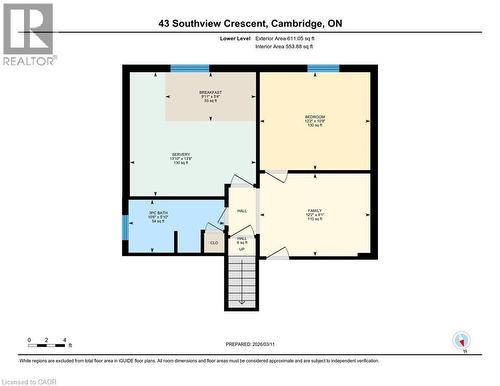 43 Southview Crescent, Cambridge, ON 