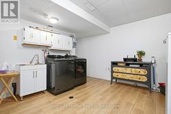 Laundry room in lower level - 
