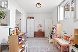 Lower level dining area being used as a play area - 
