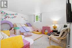 Lower level family rm currently used as a playroom - 