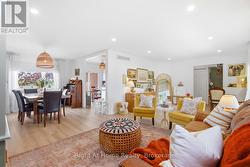 Living room open to dining room - 