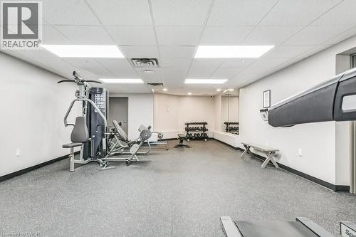 1201 North Shore Boulevard E Unit# 706, Burlington, ON - Indoor Photo Showing Gym Room