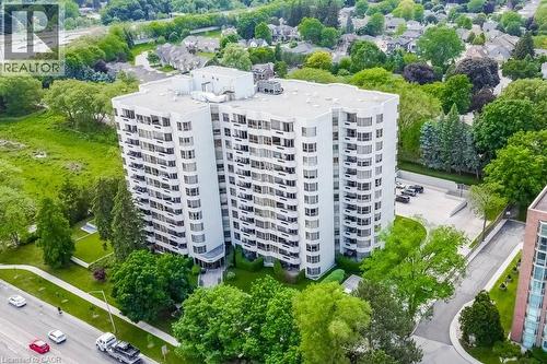 High-rise residential building featuring multiple balconies and extensive window arrays - 1201 North Shore Boulevard E Unit# 706, Burlington, ON - Outdoor With View