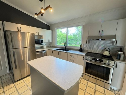 Kitchen - 4 Rue Gaston-Lallement, Gatineau (Aylmer), QC - Indoor Photo Showing Kitchen With Double Sink