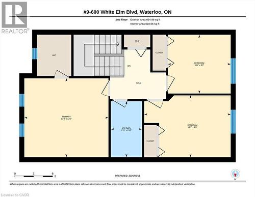 Floor plan - 600 White Elm Boulevard Unit# 9, Waterloo, ON 