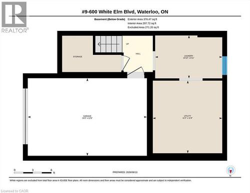 Floor plan - 600 White Elm Boulevard Unit# 9, Waterloo, ON 