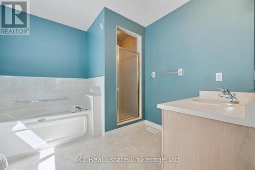 Primary Ensuite - 55 Honeysuckle Drive, Guelph (Village By The Arboretum), ON - Indoor Photo Showing Bathroom