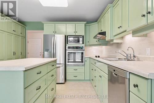 55 Honeysuckle Drive, Guelph (Village By The Arboretum), ON - Indoor Photo Showing Kitchen With Double Sink