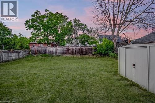 Yard - 202 Erindale Avenue, Hamilton, ON 