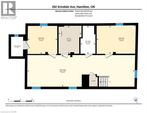Floor plan - 202 Erindale Avenue, Hamilton, ON 