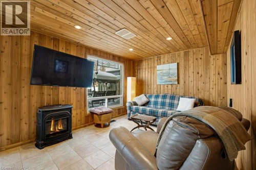 Rec Room - 220 Salisbury Avenue Unit# 23, Cambridge, ON - Indoor With Fireplace