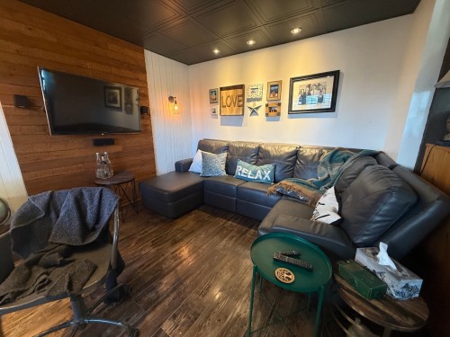 Salon - 16 Rue St-Isidore O., Laverlochère-Angliers, QC - Indoor Photo Showing Living Room