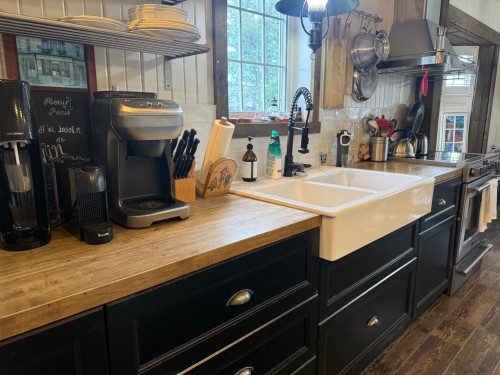 Cuisine - 16 Rue St-Isidore O., Laverlochère-Angliers, QC - Indoor Photo Showing Kitchen With Double Sink