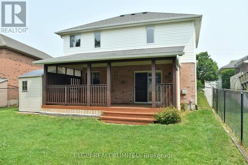 578 Wellington Street, St. Thomas, ON - Outdoor With Deck Patio Veranda