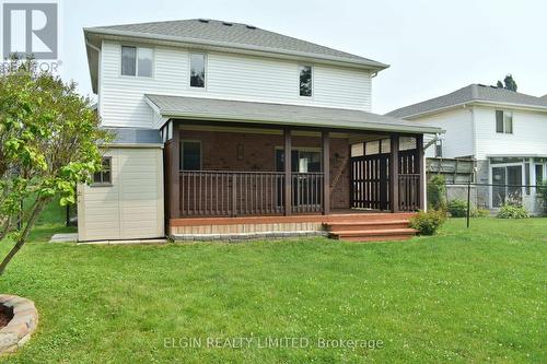 578 Wellington Street, St. Thomas, ON - Outdoor With Deck Patio Veranda
