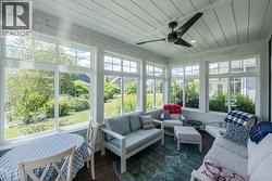 Enclosed sun room - 