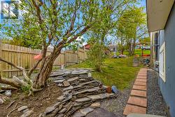Mainicured Backyard off Kitchen - 