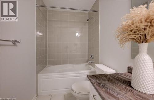 Full bathroom with vanity and  shower combination - 302 Jean Landing, Milton, ON 