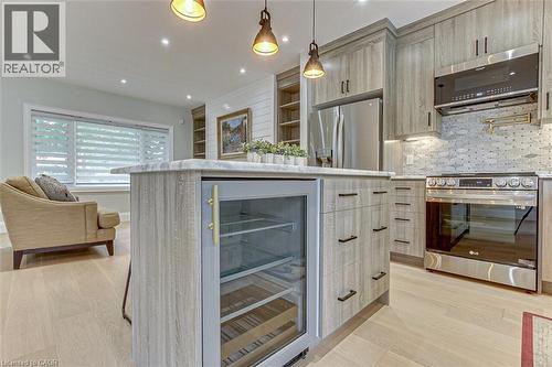 Island - 33 Tyrell Street, Simcoe, ON - Indoor Photo Showing Kitchen With Upgraded Kitchen