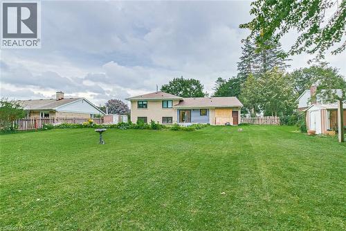 Rear Exterior - 33 Tyrell Street, Simcoe, ON - Outdoor