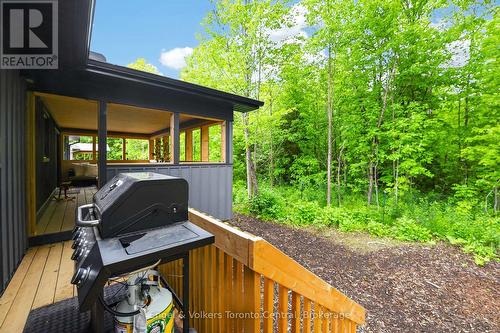 BBQ deck and Back Porch - 1093 Highway 141 Drive, Seguin, ON 
