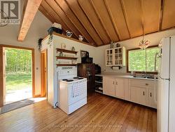Kitchen, overlooking the north side yard - 