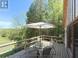 Elevated Back Deck - 