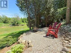Firepit overlooking the Saugeen River - 