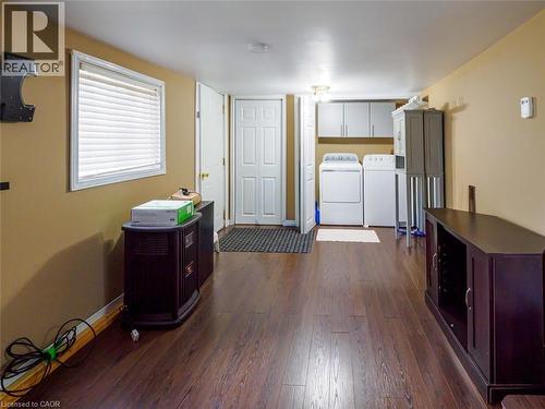 Second bedroom or family room - door to back deck - 9 Marshall Lane, Simcoe, ON - Indoor
