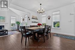 Open plan main floor. - 