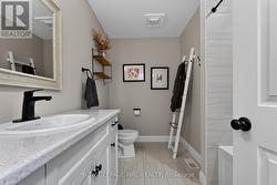 Family bath with tub/shower. - 