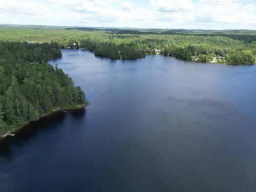 Aerial View - 997 Ch. Baie-Mcadam, Laniel, QC 
