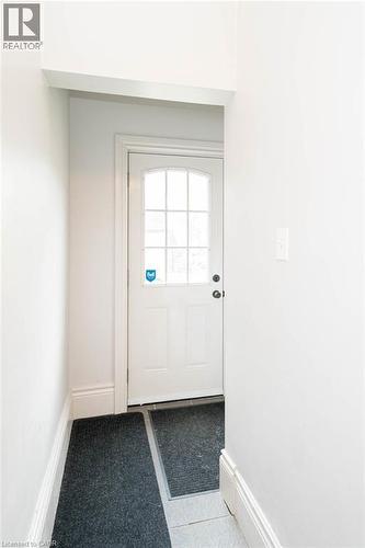 Unit 2 is accessed from Forest Avenue via a private walk-up entrance. - 146 Forest Avenue, Hamilton, ON 